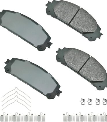 Akebono-ACT1324A Ultra-Premium Ceramic Front Disc Brake Pads